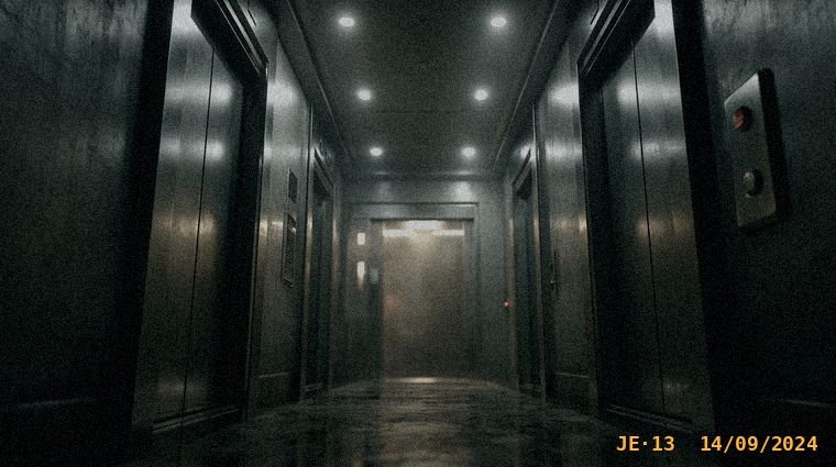 El pasillo de la fábrica